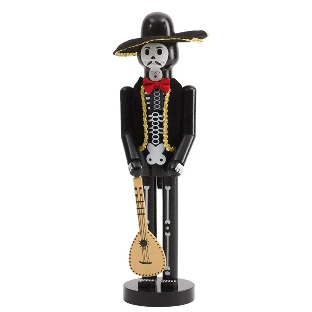 Wood Halloween Nutcracker,14